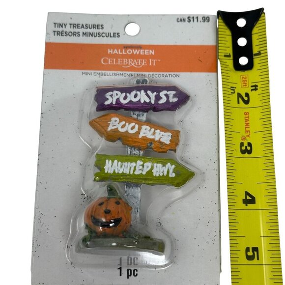 Halloween Haunted Door Miniatures Fairy Garden Lot Celebrate It Tiny Treasures - Picture 6 of 14